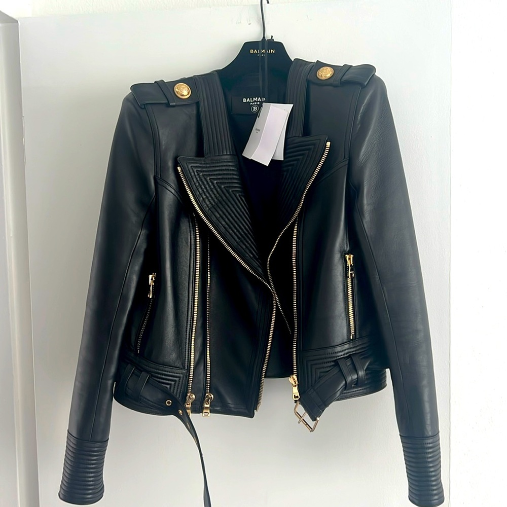 Balmain Leather Jacket